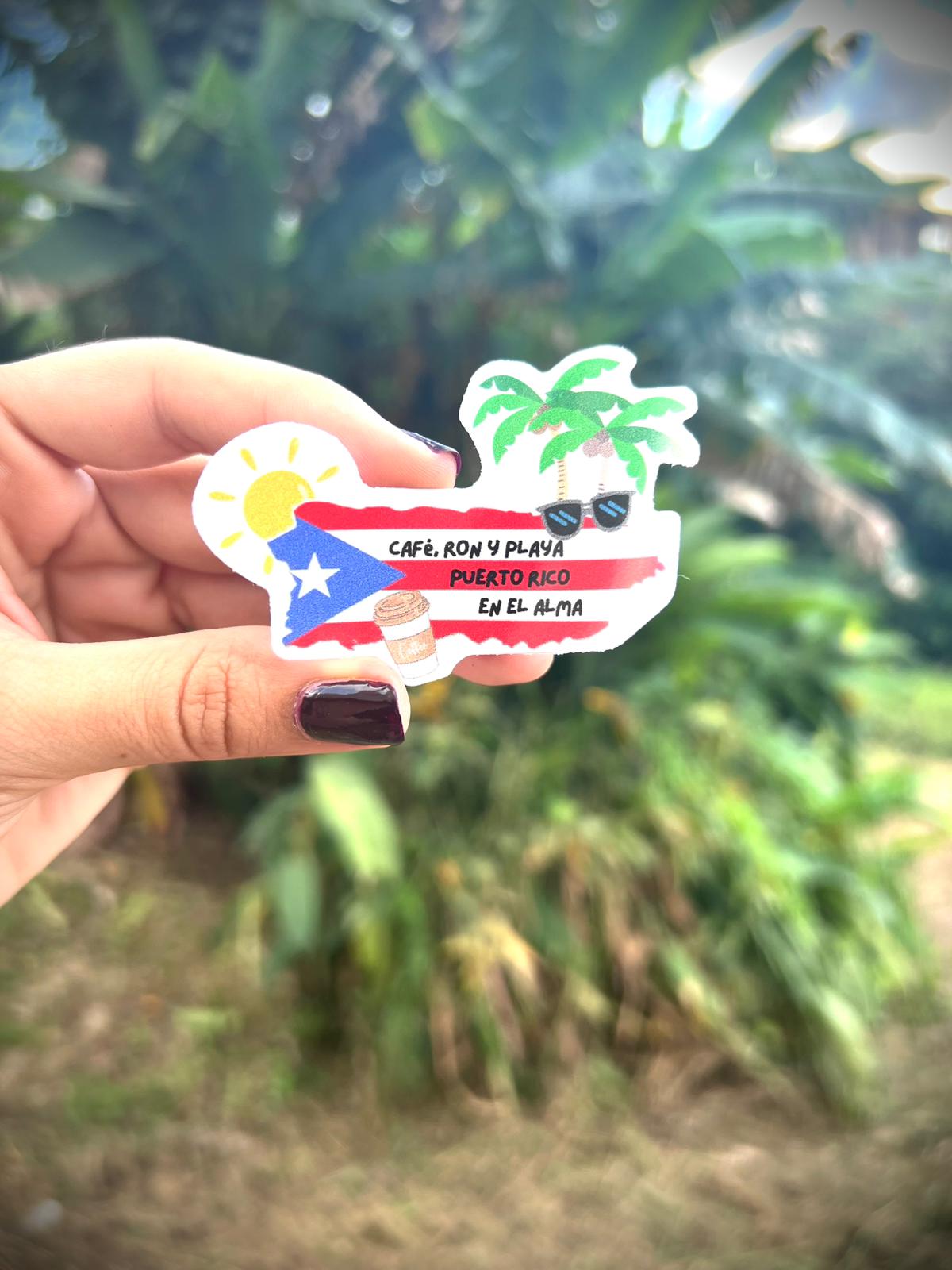 Puerto Rico - Cafe Ron y Playa