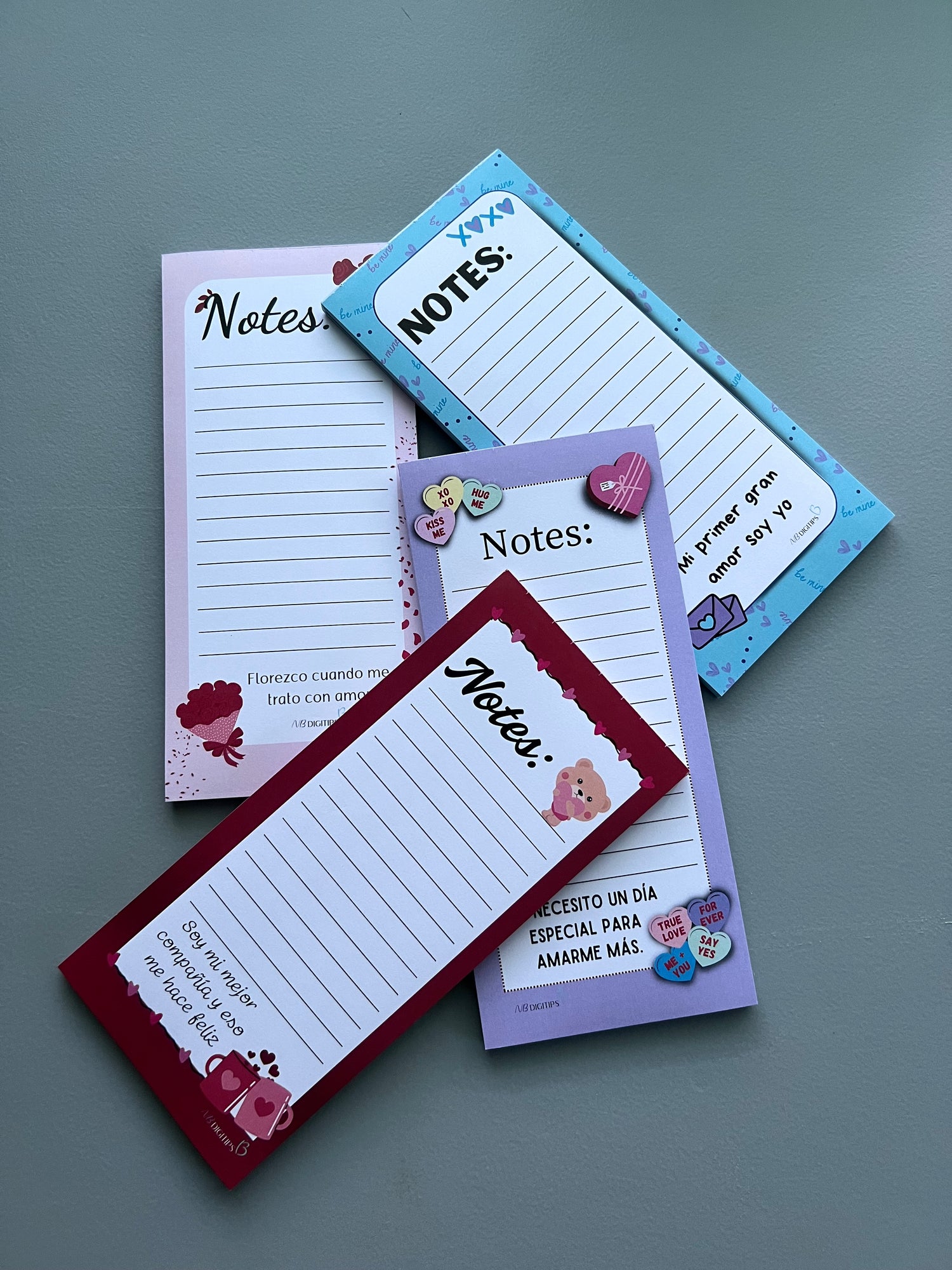 Libretas Valentines