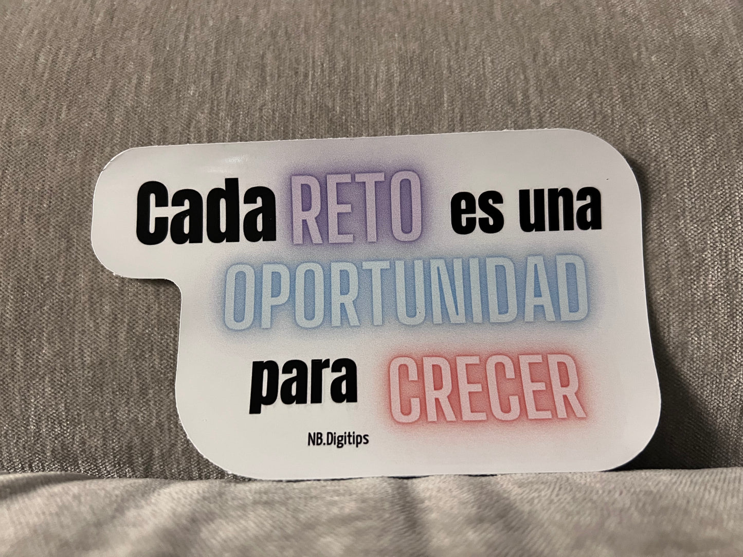 7- Cada reto es una oportunidad para crecer