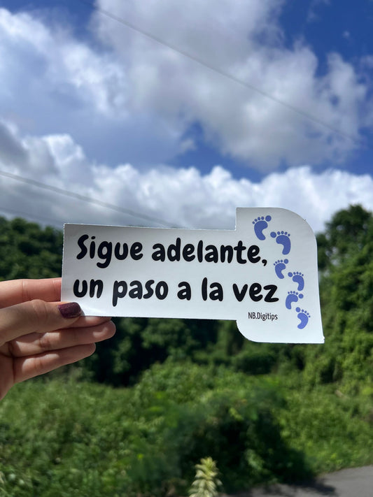 2 - Sigue adelante un paso a la vez